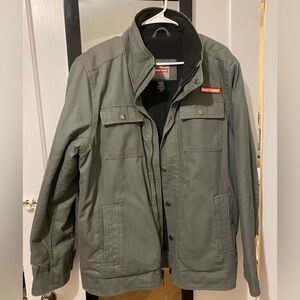 Men’s Large Craftsman Fleece Lined Heavy Work Coat